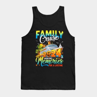 Family Cruise 2024 Making Memories For A Summer Tank Top